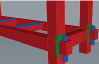 THUDPUK mortise and tenon pin joint detail — modular assembly study